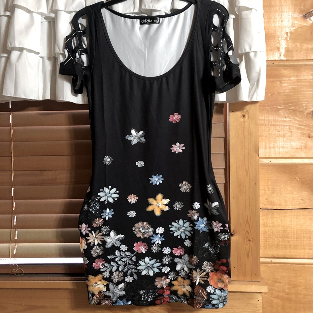 ChicMe Floral Print Dress